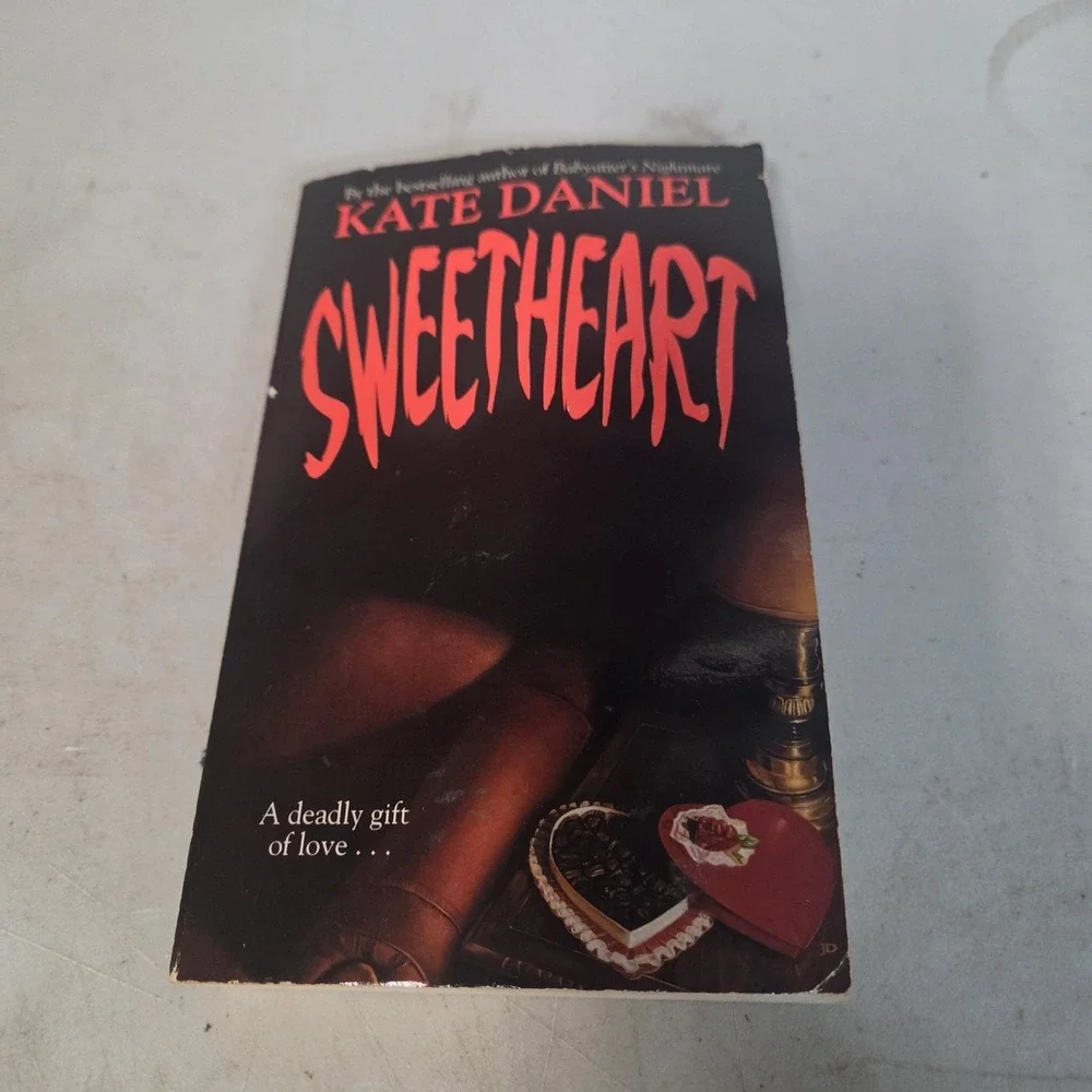 Sweetheart by Kate Daniel Rare Vintage Paperback Horror Thriller Novel 1st Print